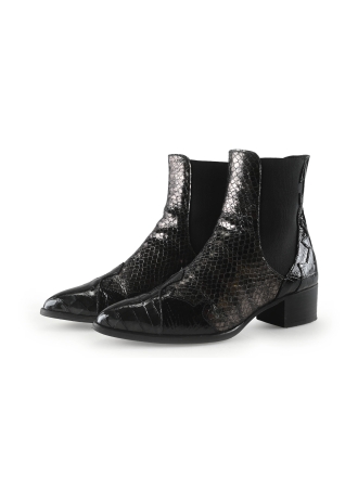 Pertini Stiefeletten Schwarz 340466
 Größe 37½
 