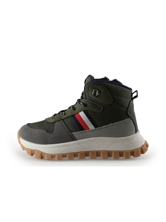 Tommy Hilfiger Hohe Sneaker Grün 340492
 Größe 34
 