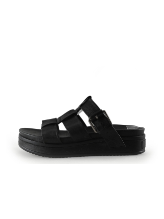 Shabbies Amsterdam Sandalen Schwarz 340648
 Größe 41
 