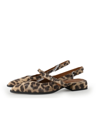 VIA VAI Slingbacks Leopardenmuster 340743
 Größe 40
 