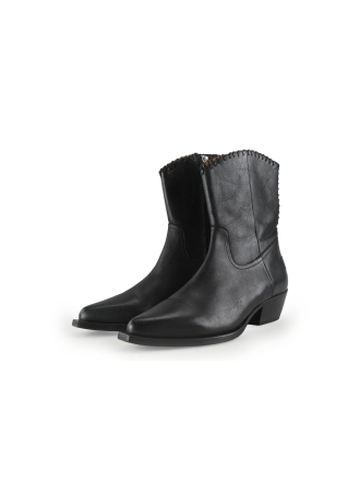 Shabbies Amsterdam Stiefel Schwarz 341223
 Größe 38
 