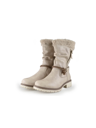 Tom Tailor Stiefeletten Beige 341269
 Größe 38
 
