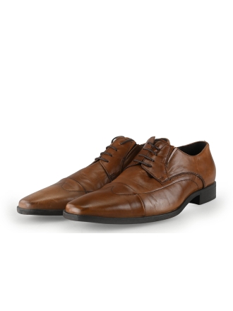 Nicola Benson Schnürschuhe Cognac 341306
 Größe 44
 