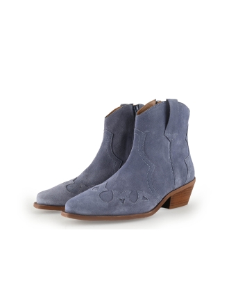 Manfield Cowboystiefel Blau 341341
 Größe 38
 