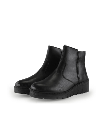 Rieker Stiefeletten Schwarz 341359
 Größe 40
 