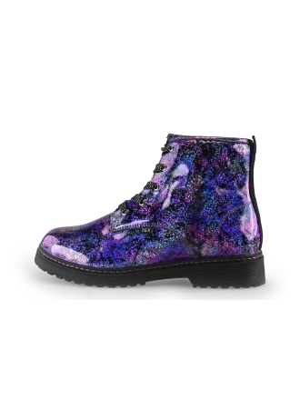 Puccetti Schnürstiefel Lila 341365
 Größe 37
 