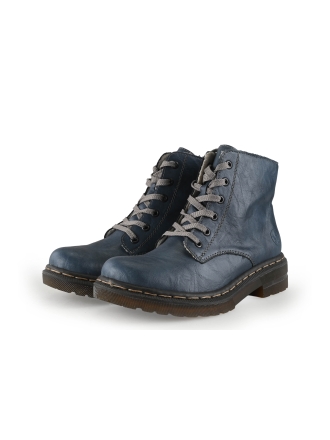 Rieker Schnürstiefel Blau 341481
 Größe 38
 