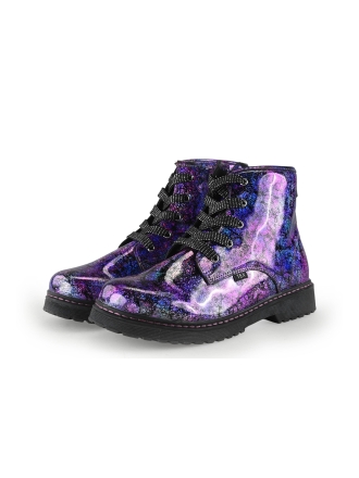 Puccetti Schnürstiefel Lila 341665
 Größe 37
 