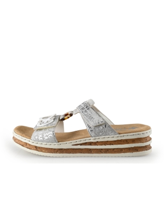 Rieker Sandalen Silber 341727
 Größe 40
 