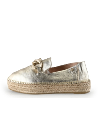 Fred de La Bretoniere Espadrilles Gold 341789
 Größe 38
 