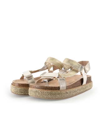 Poelman Sandalen Beige 342260
 Größe 40
 
