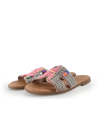 Poelman Mules Pantoletten Rosa 342309
 Größe 40
 