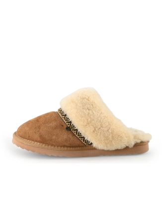 Warmbat Australia Hausschuhe Cognac 342322
 Größe 43
 