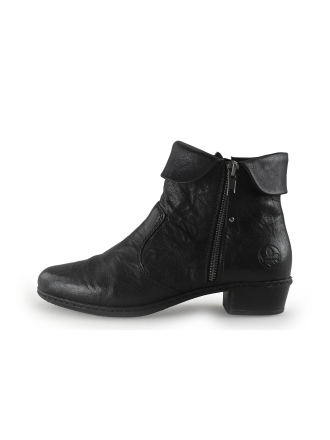 Rieker Stiefeletten Schwarz 342672
 Größe 39
 