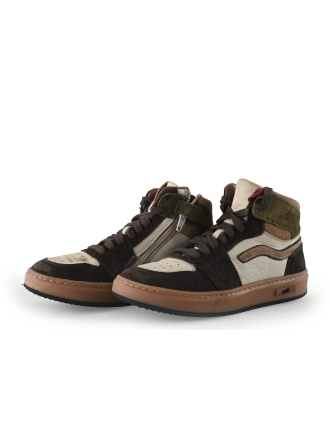 Sub55 Hohe Sneaker Braun 343042
 Größe 32
 