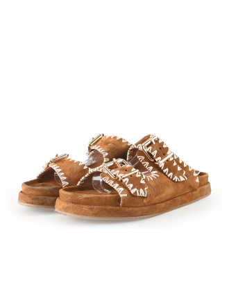 Loff 1881 Mules Pantoletten Beige 343249
 Größe 41
 