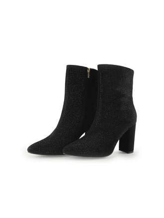 Poelman Stiefeletten Schwarz 343332
 Größe 38
 