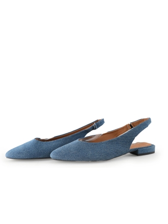 Poelman Slingbacks Blau 343362
 Größe 40
 