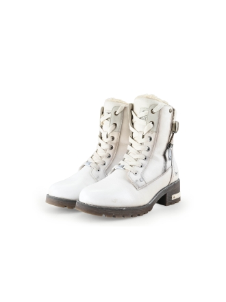 Mustang Schnürstiefel Weiß 343529
 Größe 37
 