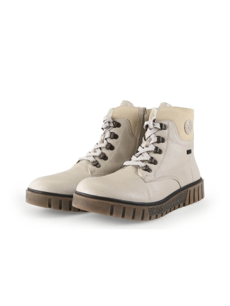 Rieker Schnürstiefel Beige 343560
 Größe 42
 