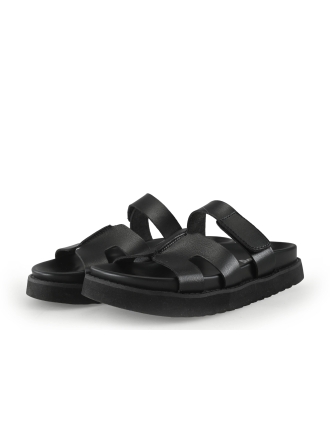 Poelman Sandalen Schwarz 343561
 Größe 37
 