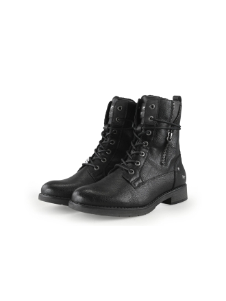 Mustang Schnürstiefel Schwarz 343563
 Größe 39
 