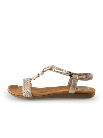 DSTRCT Sandalen Gold 343570
 Größe 41
 