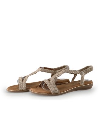 DSTRCT Sandalen Gold 343575
 Größe 38
 