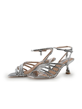 Steve Madden Sandalen Silber 343627
 Größe 37
 