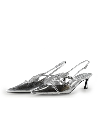 Steve Madden Slingbacks Silber 343663
 Größe 40½
 