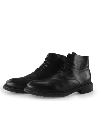 Blackstone Schnürstiefel Schwarz 343800
 Größe 45
 