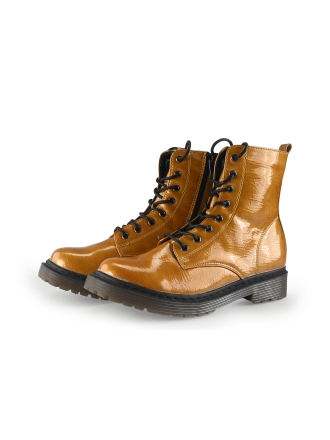 Smiling For Feet Schnürstiefel Gelb 343860
 Größe 38
 