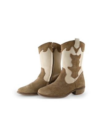 Wysh Cowboystiefel Beige 343909
 Größe 34
 