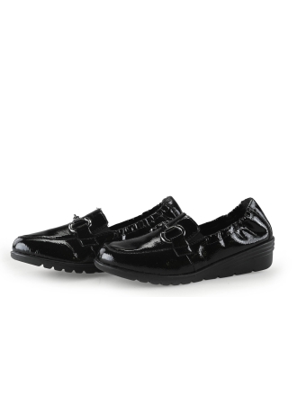 Rieker Slip-ons Schwarz 343921
 Größe 40
 