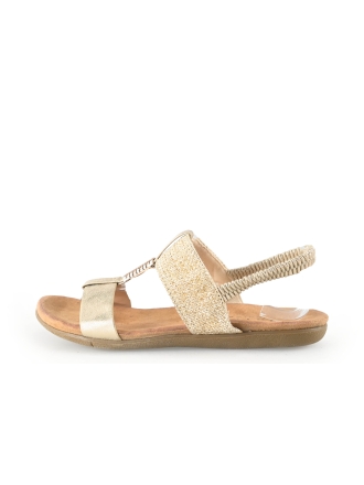 DSTRCT Sandalen Gold 344088
 Größe 39
 