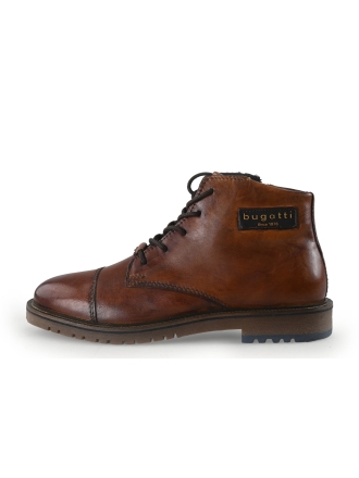 Bugatti Schnürstiefel Cognac 344242
 Größe 42
 
