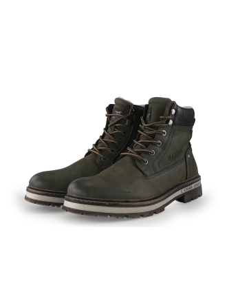 Mustang Schnürstiefel Grün 344543
 Größe 45
 