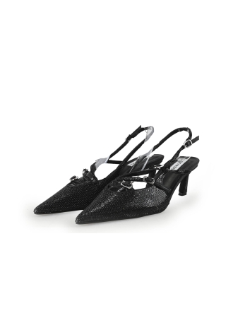 Steve Madden Slingbacks Schwarz 344777
 Größe 39
 