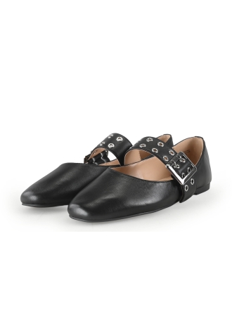 Steve Madden Ballerinaschuhe Schwarz 344839
 Größe 39
 