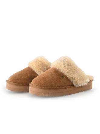 Warmbat Australia Hausschuhe Cognac 345005
 Größe 41
 