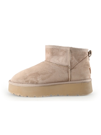 Poelman Stiefeletten Beige 345099
 Größe 40
 