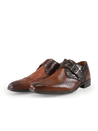 Reinhard Frans Elegante Schuhe Cognac 345176
 Größe 43
 