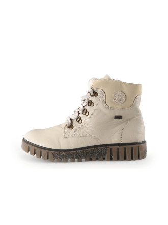 Rieker Schnürstiefel Beige 345523
 Größe 39
 