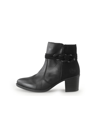 Rieker Stiefeletten Schwarz 345559
 Größe 40
 