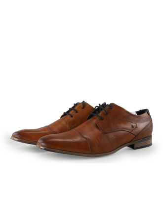 Bugatti Schnürschuhe Cognac 345680
 Größe 43
 
