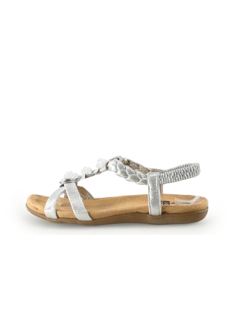 2go Fashion Sandalen Silber 345888
 Größe 37
 