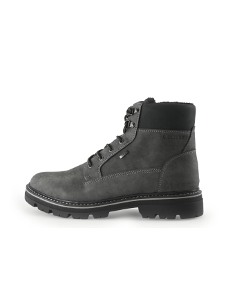 S.oliver Schnürstiefel Grau 346010
 Größe 45
 