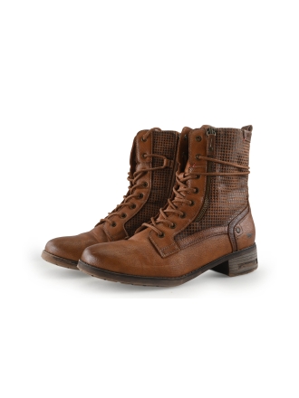 Mustang Schnürschuhe Cognac 346139
 Größe 40
 