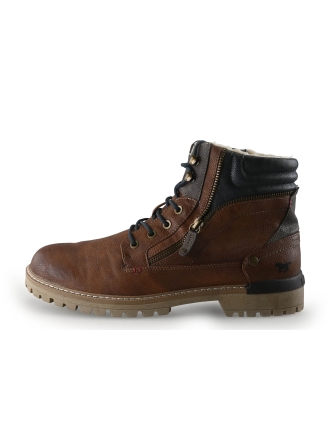 Mustang Schnürstiefel Cognac 346382
 Größe 45
 