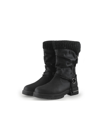 Charmosa Stiefeletten Schwarz 346443
 Größe 39
 